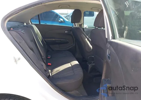 2017 Chevrolet Sonic Lt Auto из США, поврежденный, VIN 1G1JD5SBXH4178144